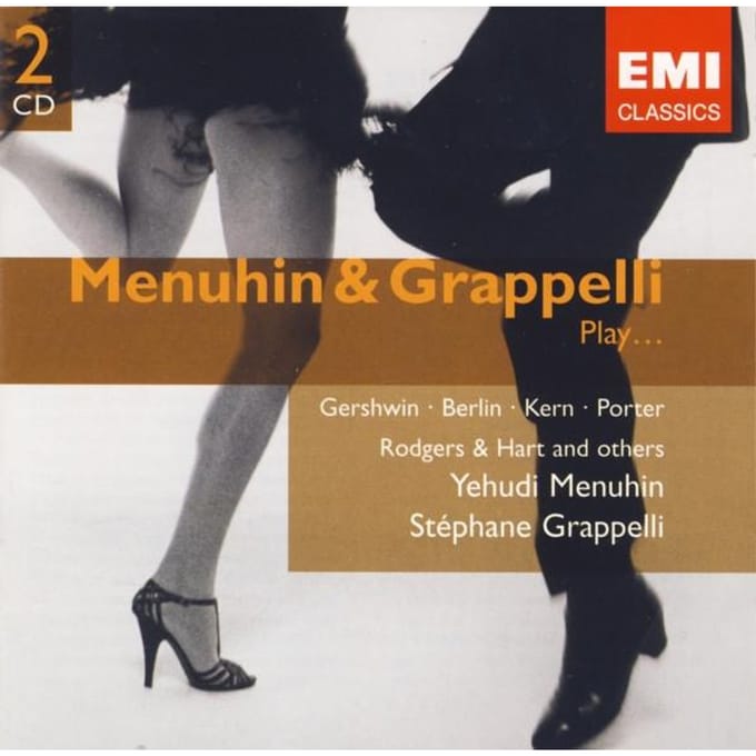 CD YEHUDI MENUHIN STEPHANE GRAPPELLI Menuhin Grappelli Speelt... 72435862302 EMI CLASSICS 2004 Europa Jazz Gebruikt