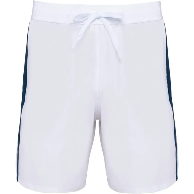 PROACT® Tweekleurige herenshort PA1030 - White / Sporty Navy - M