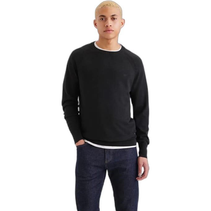 Dockers Crewneck Trui Zwart 2XL Man