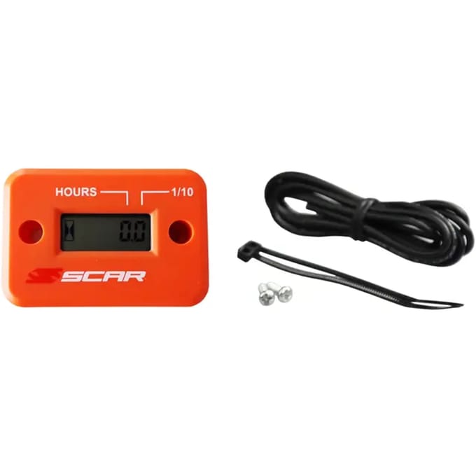 Wired Motoruurmeter met Velcro Scar