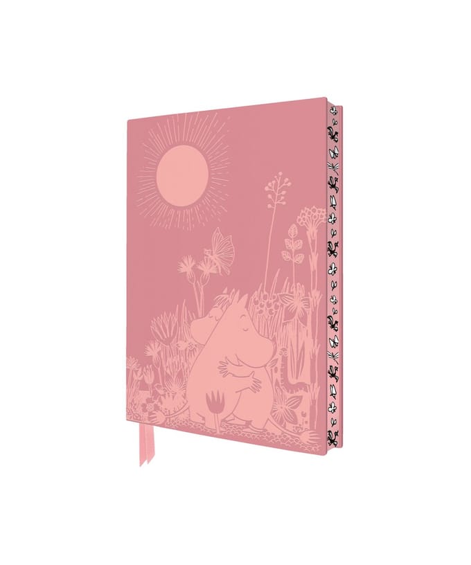 Moomin Love Artisan Art Pocket Notebook (flame Tree Journals)