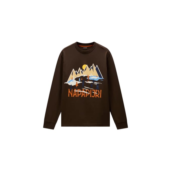 T-shirt met lange mouwen Napapijri