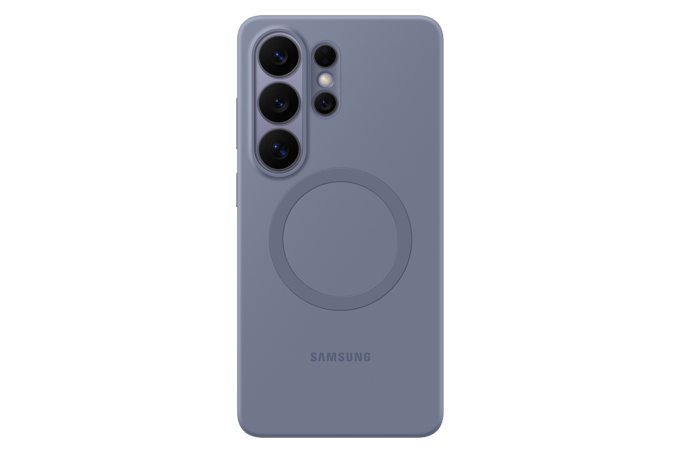 Silicone Magnet Backcover voor de Samsung Galaxy S26 Ultra - Blue Violet