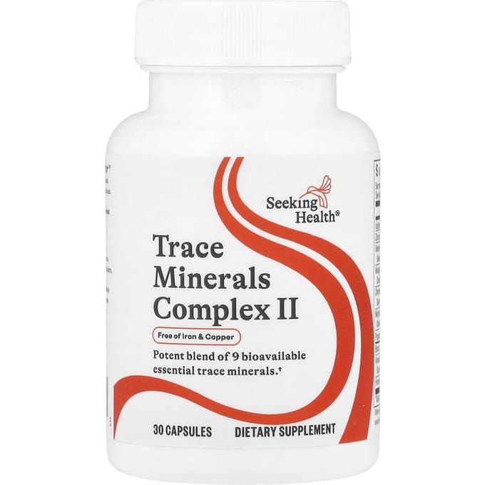 Complexe de Minéraux Traces II, 30 Capsules