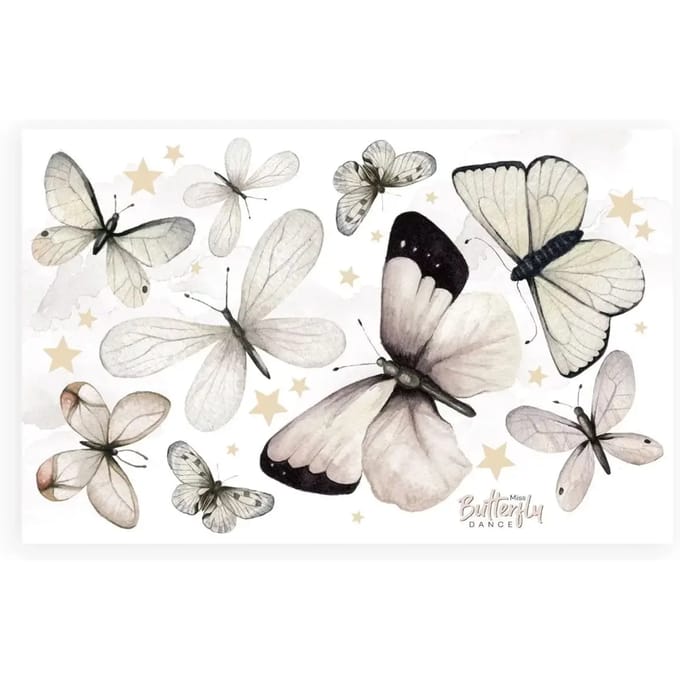 Stickers voor baby's Dekornik Butterfly Dance Set