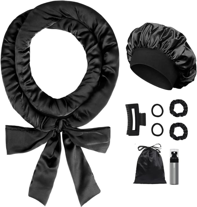 ZRSS® Heatless Curls - Krullen zonder Hitte - Krulspelden Rollers - 9-delige overnight Krulset