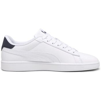 PUMA Puma Smash 3.0 L Unisex Sneakers - PUMA White-PUMA Navy-PUMA Gold