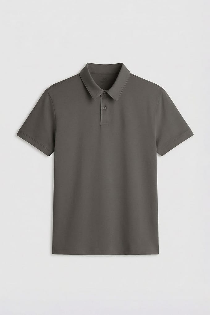 Heren Katoenen Elastaan Polo T-Shirt