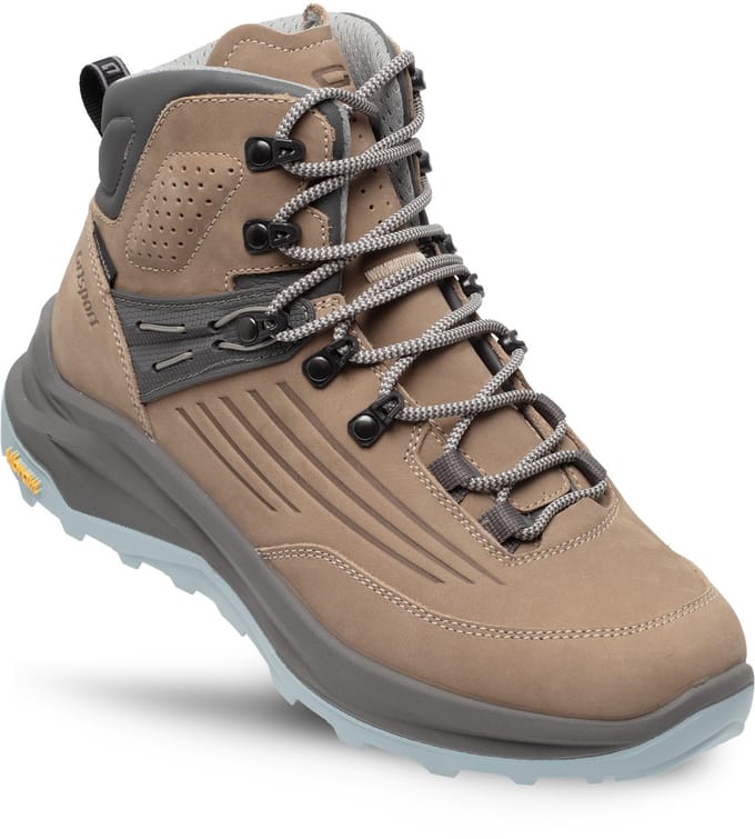 Grisport Outlander Mid Dames Wandelschoenen - Beige/Light Blue