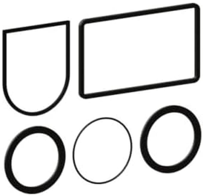 Afdichtingsset DN 100 - Afvoerstop Set - Riolering Afsluiten - Staufix Technologie - DN 100 - Oranje