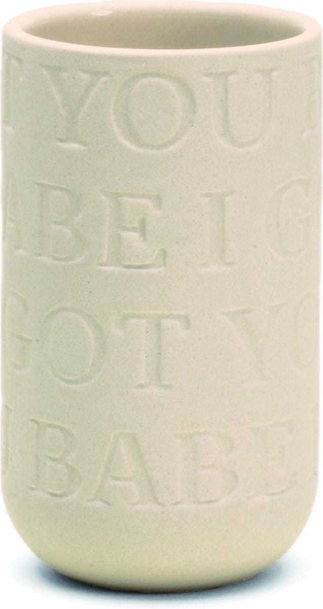 Kähler - Love Song  Vaas - 12.5cm - Crème