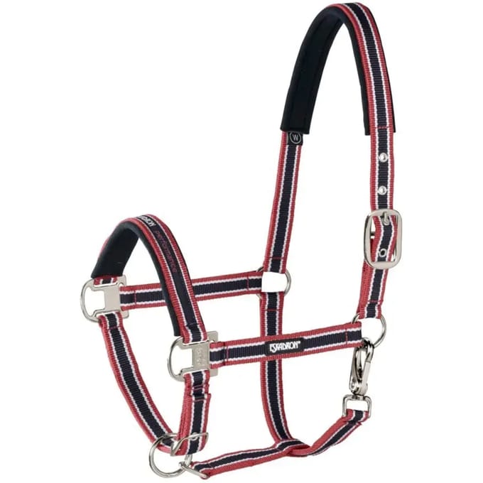 Eskadron Headcollar Pin Buckle Shetland Chili-White-Nightblue