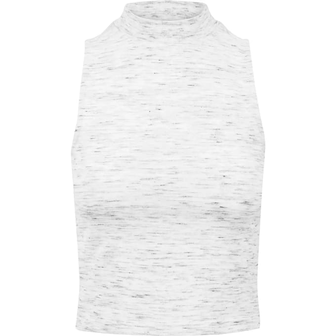 Urban Classics - Space Dye Mouwloze top - XS - Wit