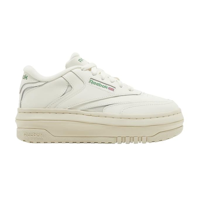 Reebok Wmns Club C Extra 'Chalk Glen Green' 37 white