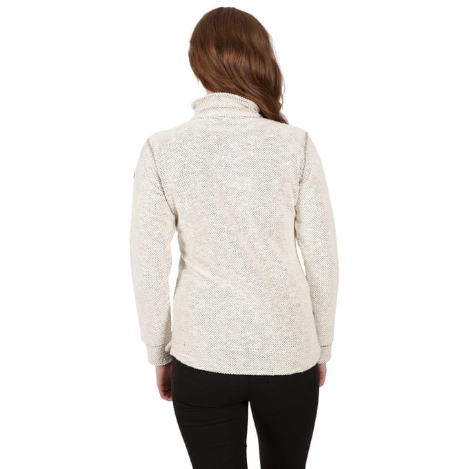 Trespass Dames/Dames Ronette Fleece (Gebroken wit)