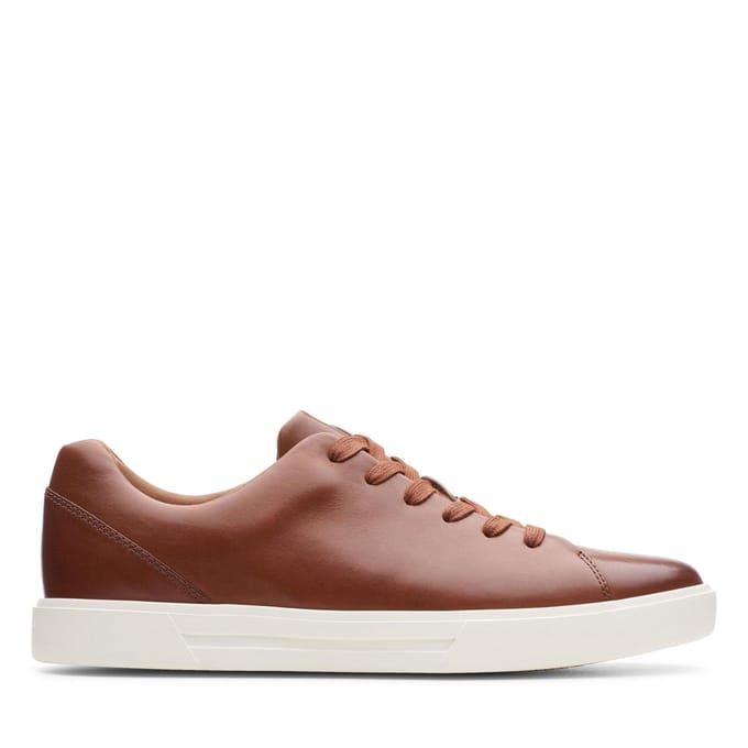 Un Costa Lace Britse Tan Lea Sneakers