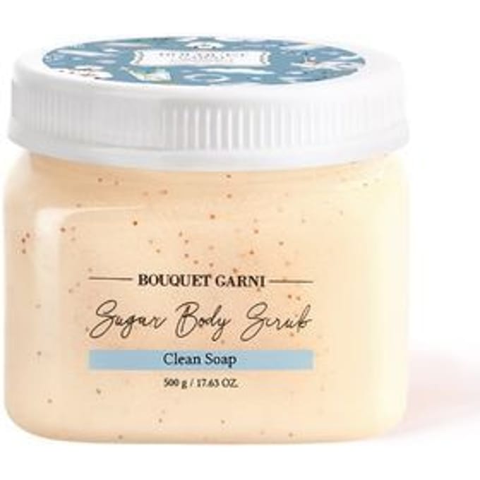BOUQUET GARNI - Sugar Body Scrub - 5 Types Clean Soap