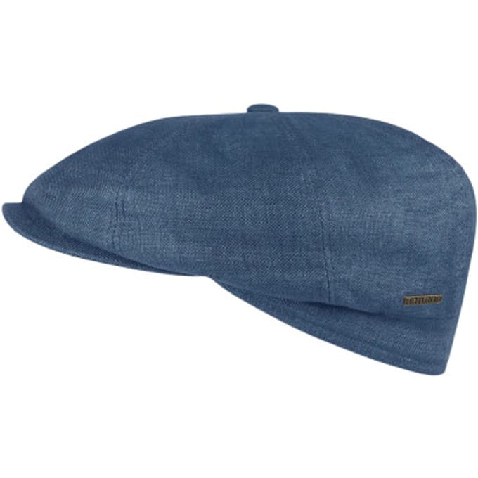 Hatland Headwear Cullum Linen Petten Blauw 67007