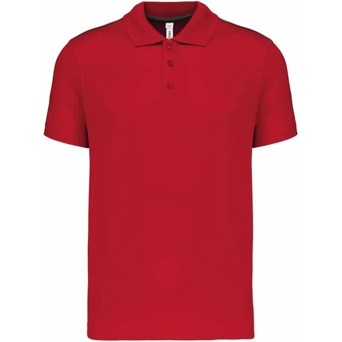 PROACT® Kinderpolo korte mouwen PA488 - Sporty Red - 10/12 years (10/12 ans)