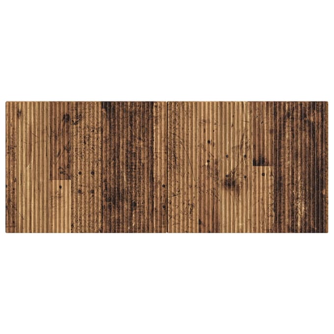 vidaXL - Wandgemonteerd - Hoofdbord - ARNHEM - Oud - hout - Bewerkt - hout