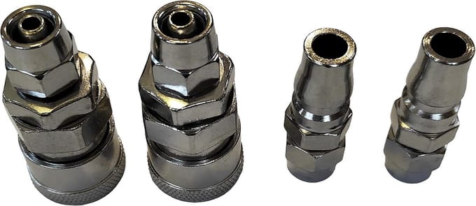 Snelle Koppeling Set voor Hogedrukreiniger Man/Vrouw 8mm OD 5mm ID - 2 Sets