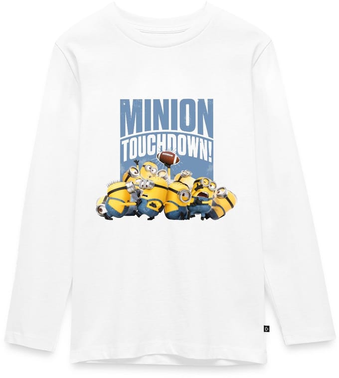 Minions Football Touchdown Premium T-Shirt Tiener Lang