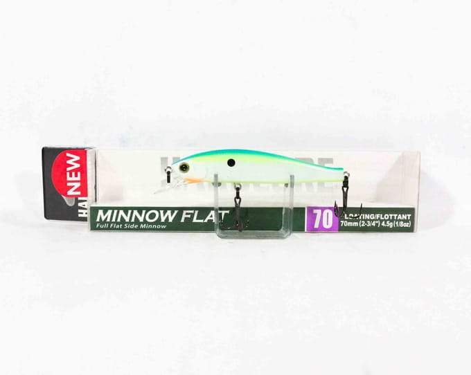Yo Zuri Duel Hardcore Minnow Flat 70F drijvend kunstaas R1357-CSH (3561)