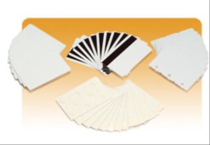 Zebra plasic cards, pacck of 500