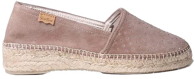 Dames espadrille met strasssteentjes | EDDY-ST