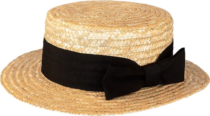 Boland - Hoed Canotier - 58 - Volwassenen - Mannen - 20's - Roaring Twenties