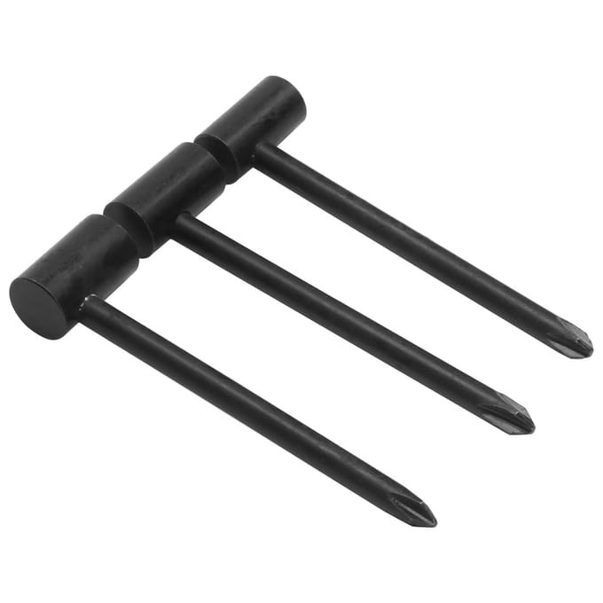 3 STuks Gitaar Truss Rod Sleutel IJzer 7MM 8MM 6.35MM Universeel Instrument Afstelgereedschap Zwart black
