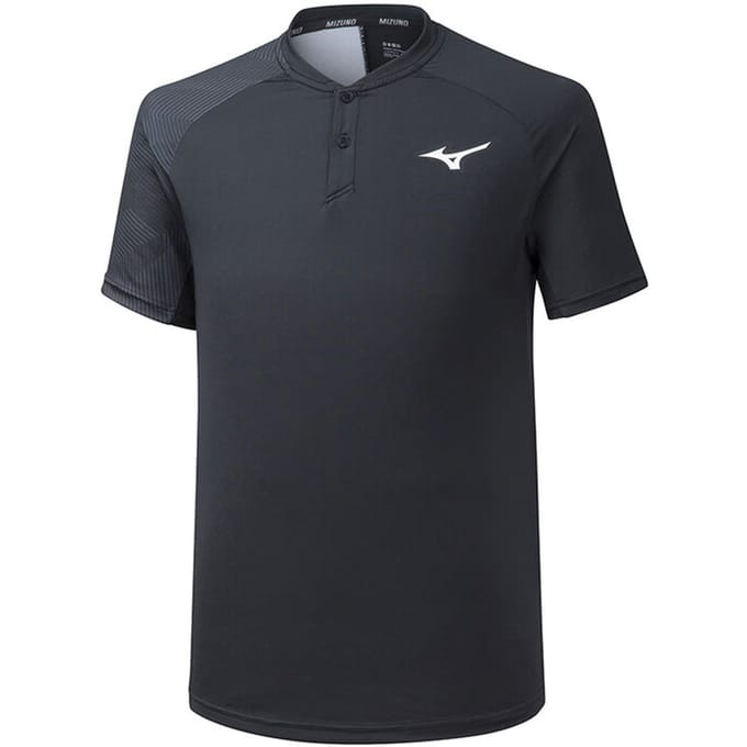 Mizuno Shadow Heren Zwart Poloshirt