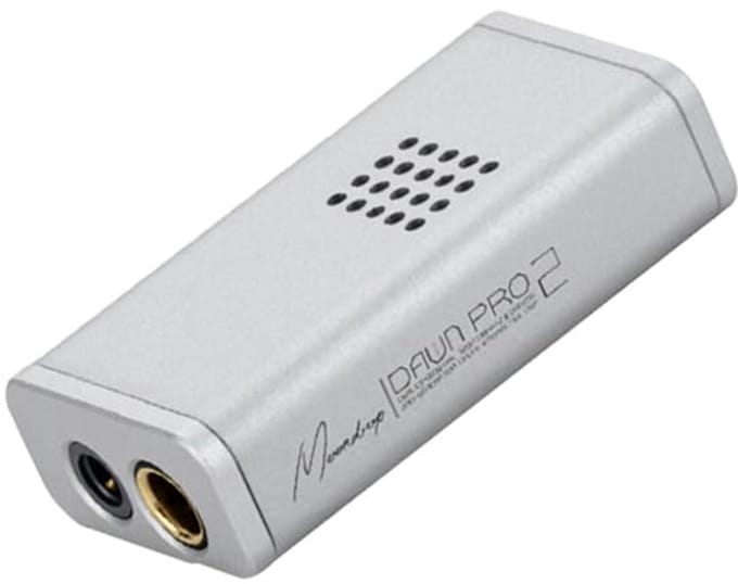 Moondrop Dawn Pro 2 - Draagbare DAC - Gebalanceerde Versterker - 4.4mm Balanced - HiFi USB-C Geluidskaart - Geschikt voor Android/Windows/macOS - Zilver