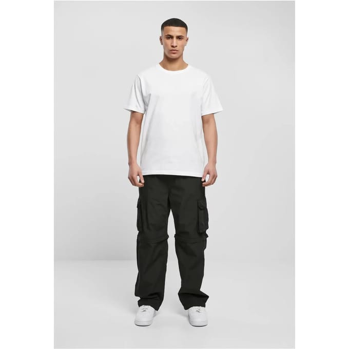 Urban Classics - Zip Away Cargobroek - S - Zwart