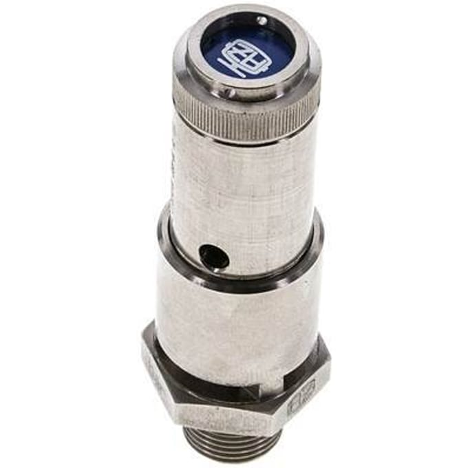 G 3/4'' vernikkeldMessing Vooringesteld Overdrukventiel 8 Bar DN 10 - SFL-BN-10-8-034
