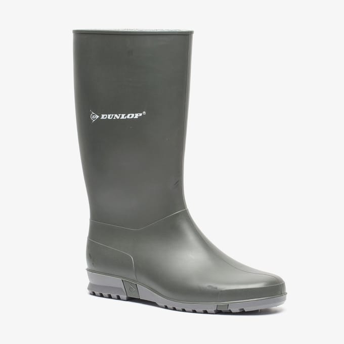 Dunlop sport regenlaarzen - Groen - 100% Waterdicht - Maat 39