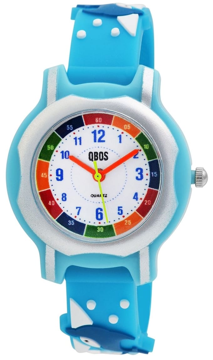 QBOS QBOS kinderhorloge Sam, Mineralglas