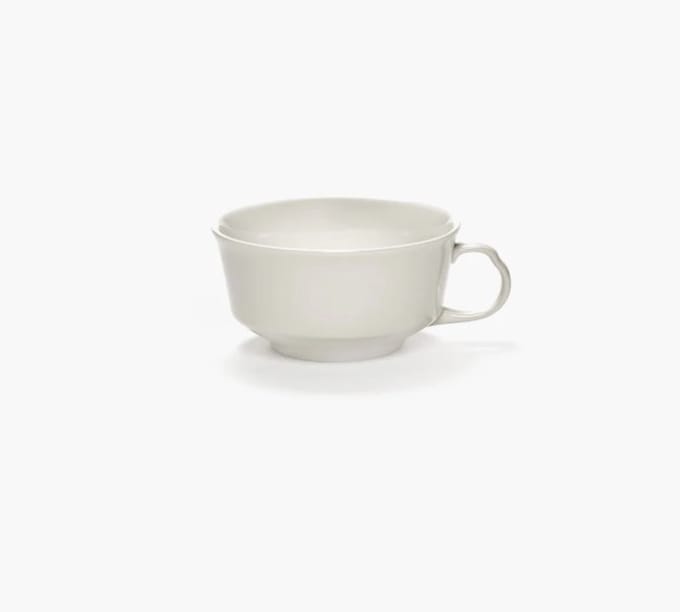 Serax Sergio Herman Silhouette koffiekop 19cl wit (set van 4 stuks)
