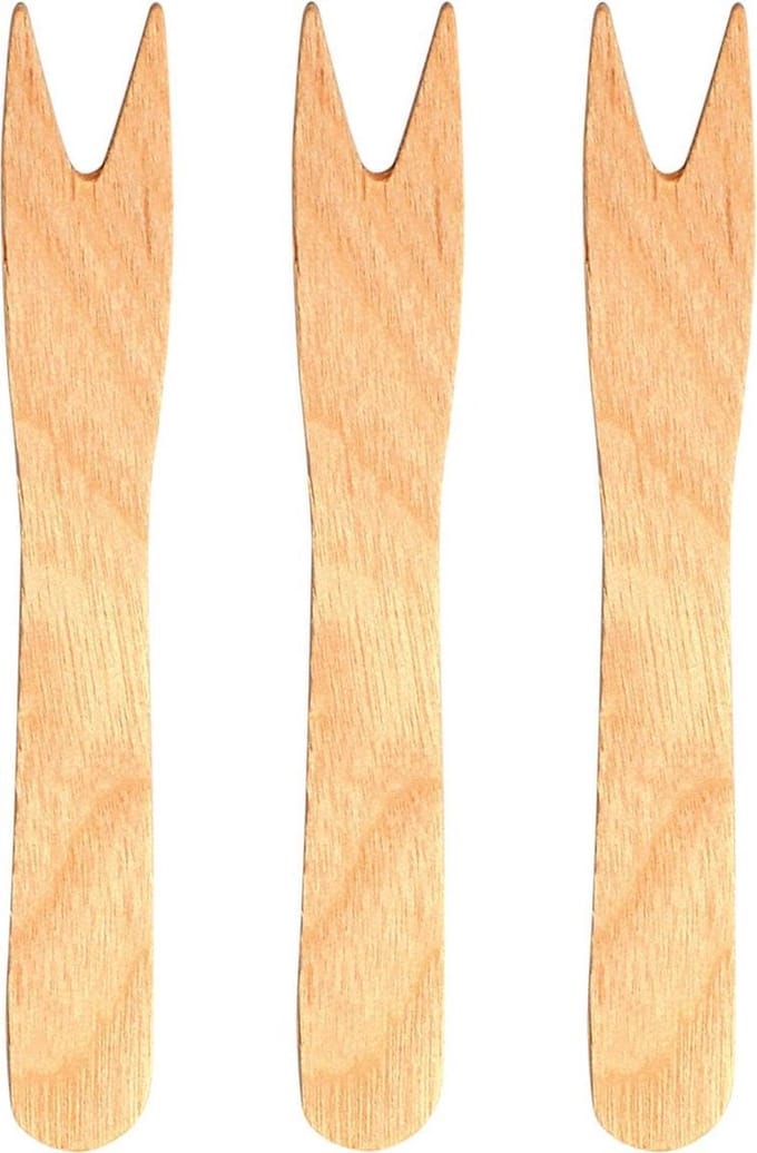 Take Dis Frietvorkjes hout 8,5cm - Pak 2000 stuks