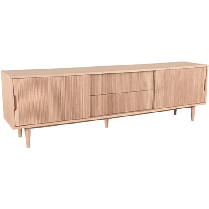 LABEL51 Jule Tv-Meubels - Naturel - Eiken - 200 cm