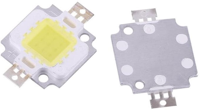 SMD-chiplampen - 10 stuks - Krachtige LED-chip - Warmwit/Koudwit - Duurzaam - Geschikt voor thuisgebruik - Compact formaat