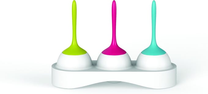 Silicone Zone - Siliconen mal voor 3 ijslolly's - 140987