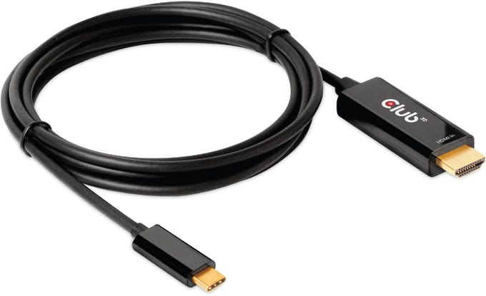 Club 3D HDMI™ naar USB-C® 4K60Hz actieve kabel M/M 1,8 m/6 ft