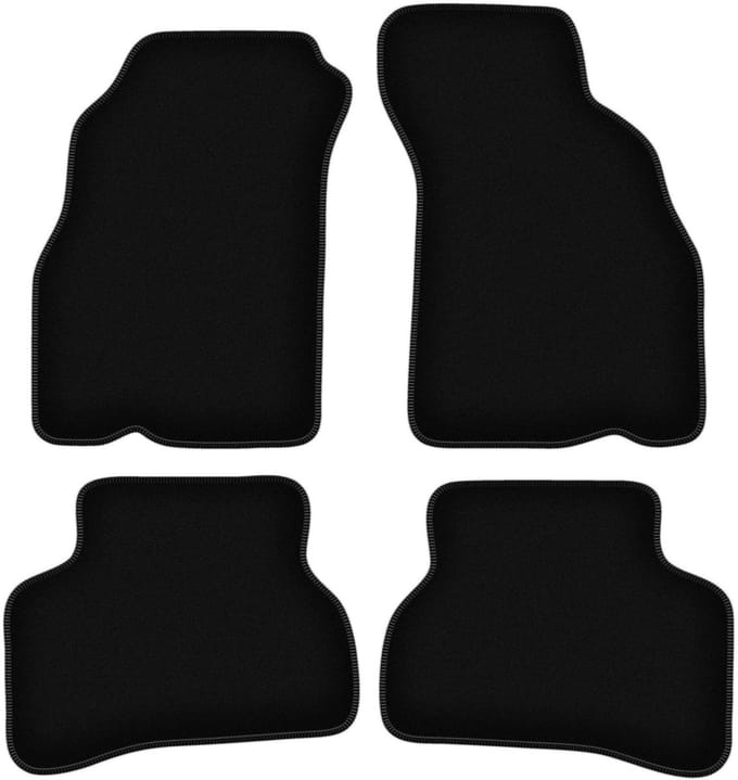 BASIC zwarte veloursmatten voor: Hyundai Accent I (X-3) sedan (1994-2000)