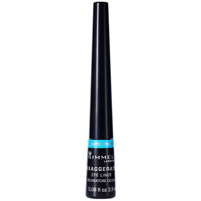 Rimmel London Exaggerate Liquid Eyeliner (Various Options) - Waterproof