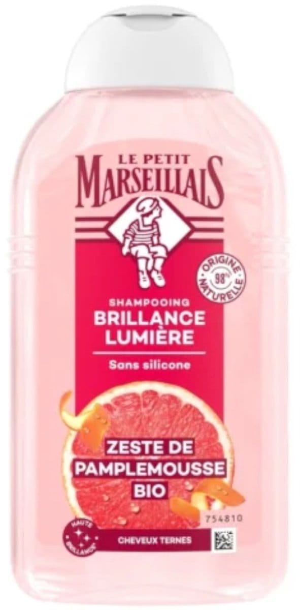 Le Petit Marseillais shampoo Infusion Brillance Vinaigre Pamplemousse 250ML