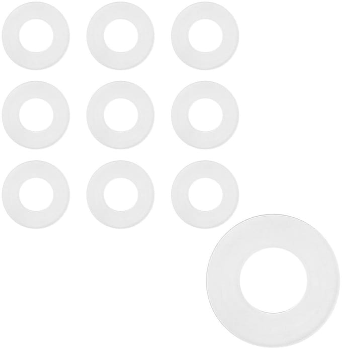 Dailygoods - 10 Stuks Toilet Spoelklep Afdichtringen van Siliconen Rubber