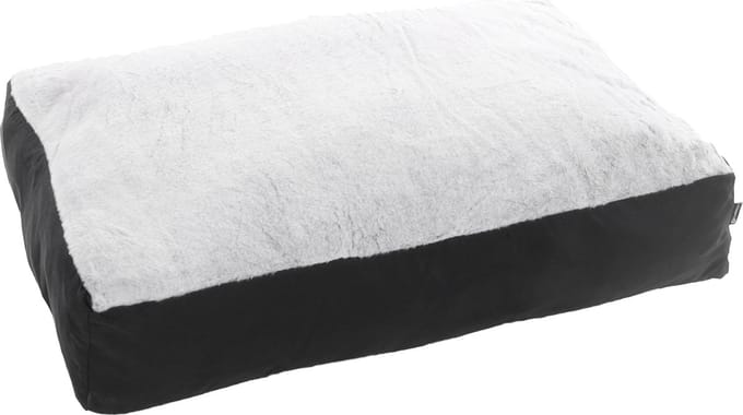 Kussen Iduna Rechthoekig Zwart 80x55x15cm