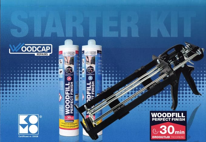 Woodfill Perfect Finish STARTERSKIT met doseerapparaat - 2x310 ml