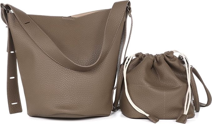 Taupe crossbody Nagoya OLT13540